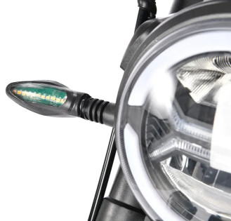 Электроскутер WHITE SIBERIA PRO TRIKE+ 3000W, черный