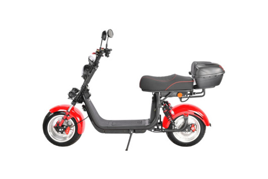 Электроскутер WHITE SIBERIA PRO MAX 3950W, красный