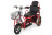 Электротрицикл Transporter 600W 48V красный