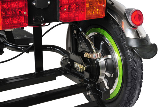 Электротрицикл Transporter 600W 48V красный