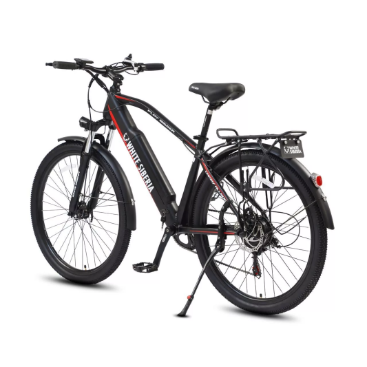 Электровелосипед WHITE SIBERIA CAMRY ALLROAD 500W (матовый черный)