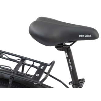 Электровелосипед WHITE SIBERIA CAMRY LIGHT 500W (матовый черный)