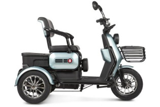 Электротрицикл Rutrike Бумеранг, серый