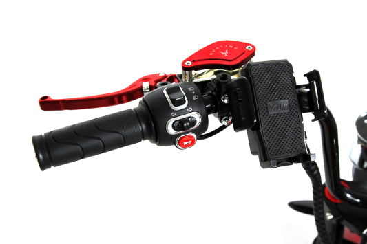 Электрический скутер Ikingi Chopper красный 