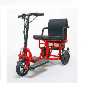 Электротрицикл GreenCamel Кольт V700, красный