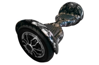 Гироскутер Smart Balance Wheel SUV 10 дюймов, черный череп