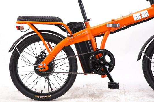 Электровелосипед FURENDO E-ELEGANT 300 GT, оранжевый матовый