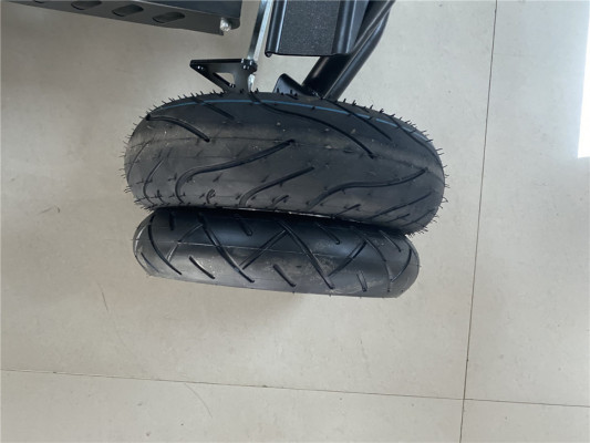 Трицикл GreenCamel Кольт 801 FAT (36V 15,6Ah 2x400W), синий