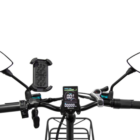 Электровелосипед Syccyba F10 Зеленые колеса