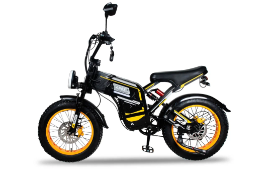 Электровелосипед Minako Apex желтый