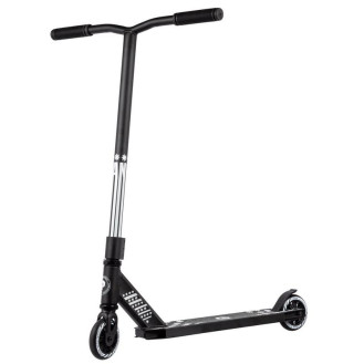 Трюковый самокат-снегокат PLANK CYCLE, черный