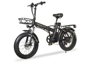 Электровелосипед Minako F10 спицы, черный