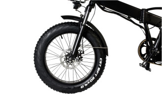 Электровелосипед Minako F10 спицы, черный