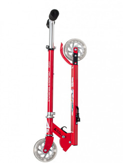 Детский самокат-снегокат Playshion Bluesky-SNW красный