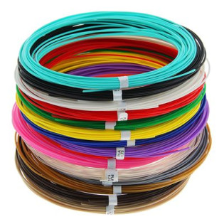 ABS пластик для 3д ручки, 15 цветов
