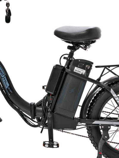 Электровелосипед Minako F11 Dual, черный