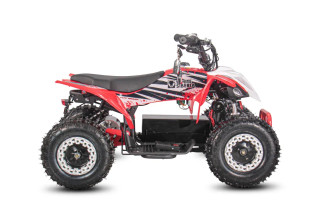 Электроквадроцикл White Siberia Sneg Leto R, красный