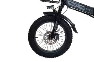 Электровелосипед Minako F10 Pro Черный