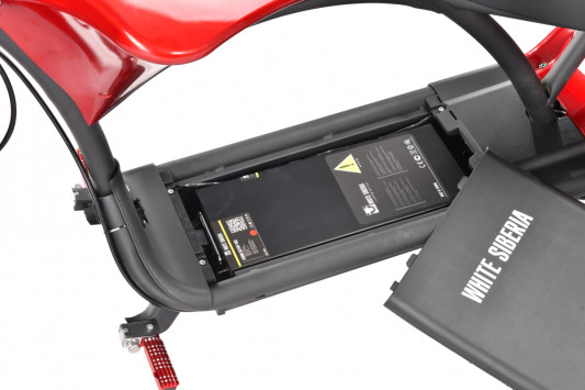 Электроскутер CITYCOCO WHITE SIBERIA  Wild Wheel + 3000W