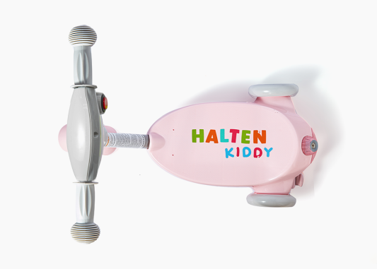 Электросамокат Halten Kiddy, розовый