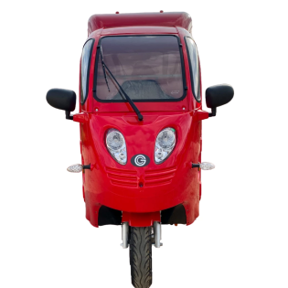Электротрицикл грузовой GreenCamel Тендер E1200 (72V 2500W) кабина, BOX, понижающая