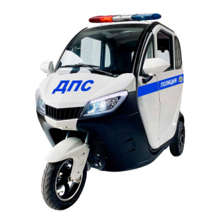 Электротрицикл GreenCamel Шторм (60V 2200W) кабина, понижающая