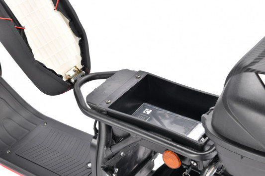 Электроскутер WHITE SIBERIA PRO CITYCOCO 2500W, красный